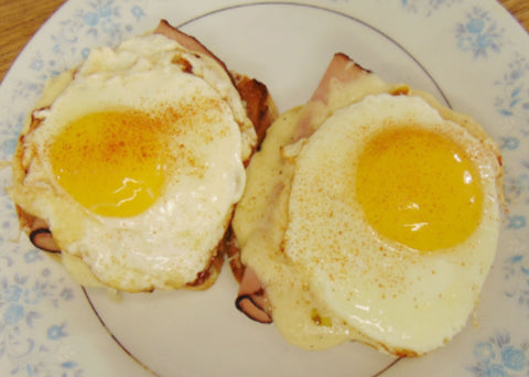 Rita’s Alpine Eggs with French Sauce
