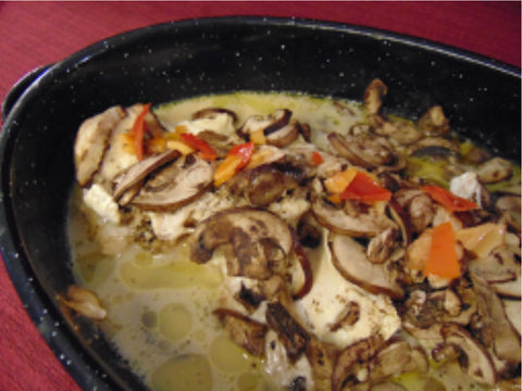 Der Weichen Gehl Stuffed Chicken Breasts with Mushrooms