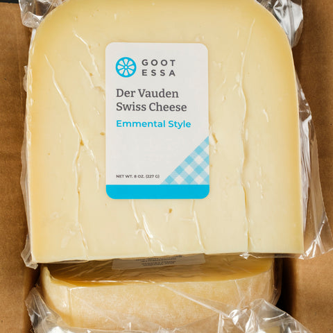 8 oz Der Vauden Swiss Cheese (Case Lot of 6)