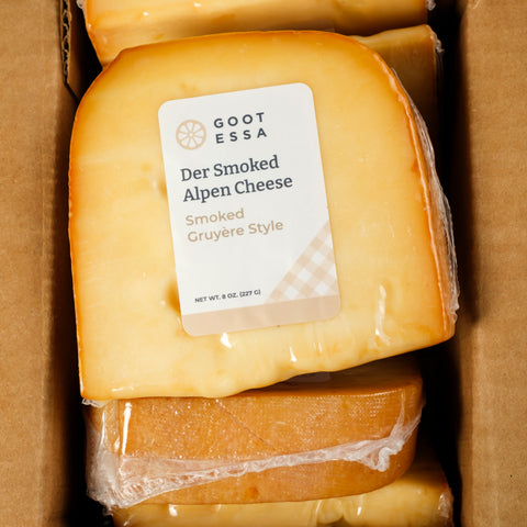 8 oz Der Smoked Alpen Cheese (Case Lot of 6)