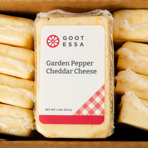 4 oz Garden Pepper Cheddar (Case Lot of 12)