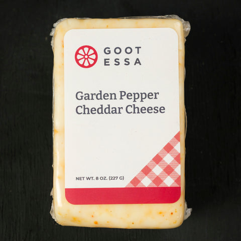 8 oz Garden Pepper Cheddar (Case Lot of 6)
