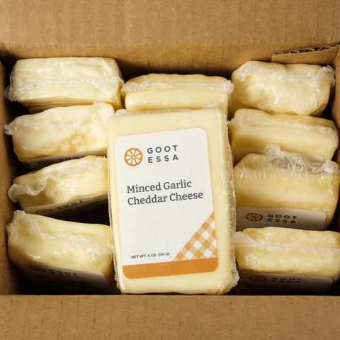 4 oz Minced Garlic Cheddar (Case Lot of 12)