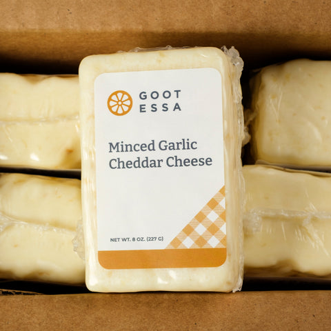 8 oz Minced Garlic Cheddar (Case Lot of 6)