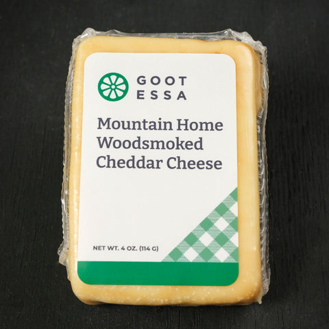 4 oz Mountain Home Woodsmoked Cheddar (Case Lot of 12)