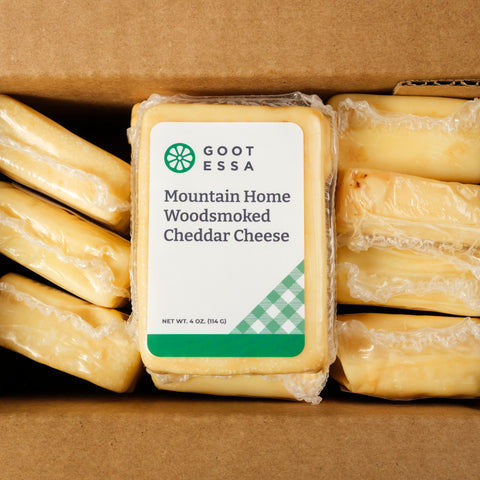 4 oz Mountain Home Woodsmoked Cheddar (Case Lot of 12)