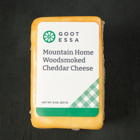 8 oz Mountain Home Woodsmoked Cheddar (Case Lot of 6)