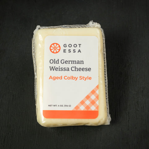 4 oz Old German Weissa Cheese (Case Lot of 12)