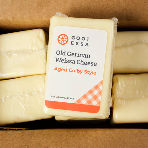 8 oz Old German Weissa Cheese (Case Lot of 6)
