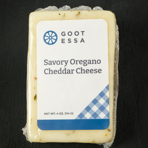 4 oz Savory Oregano Cheddar (Case Lot of 12)