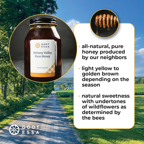 32 oz Nittany Valley Pure Honey (Case Lot of 4)
