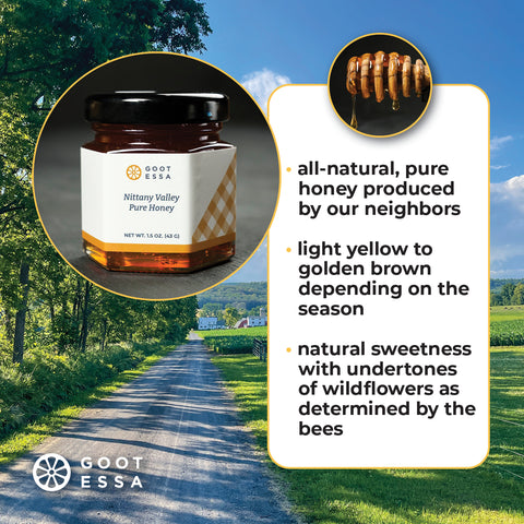 1.5 oz Nittany Valley Pure Honey (Case Lot of 24)