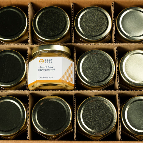 4 oz Sweet & Spicy Dipping Mustard (Case Lot of 12)