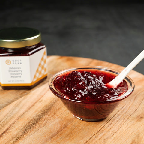 1.5 oz Rebecca's Strawberry Cranberry Preserve (Case Lot of 24)