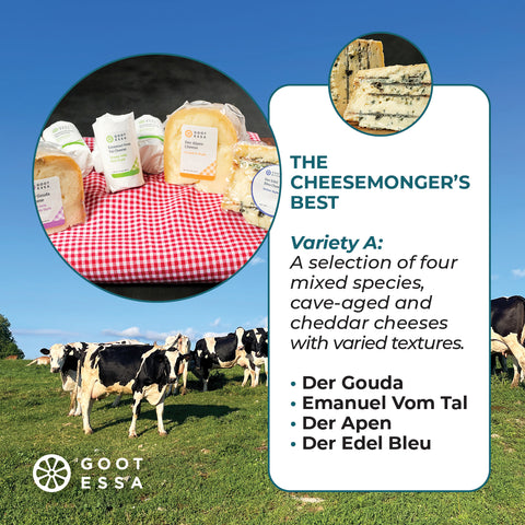 Cheesemonger's Best - A (1.5 lbs. of 4 Cheeses)