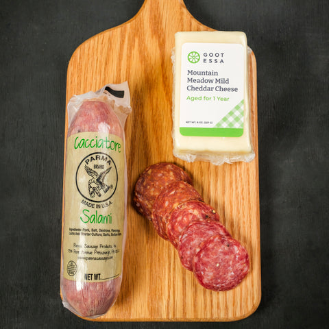 8 oz Mild Cacciatore Salami (Case Lot of 12)