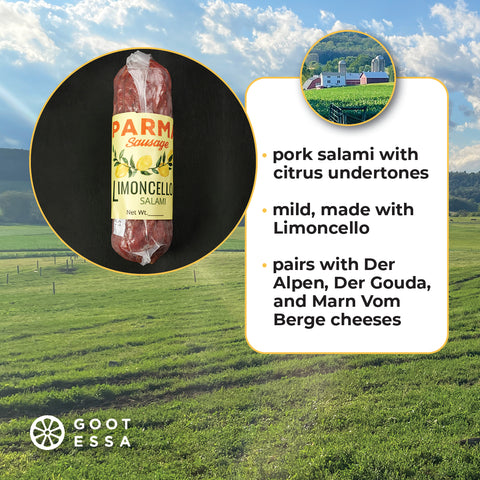 8 oz Limoncello Salami (Case Lot of 12)