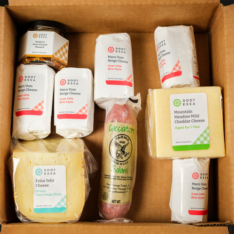 Cheeseboard's Friend - B (1.5 lbs. of 3 Cheeses, 1 4 oz Mustard and 1 Meat)