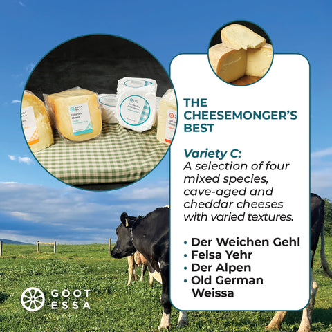 Cheesemonger's Best - C (1.5 lbs. of 4 Cheeses)