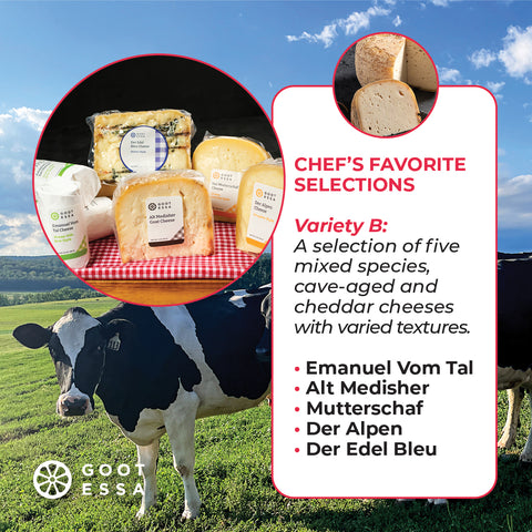 Chef's Favorite - B (1.5 lbs of 5 Cheeses)