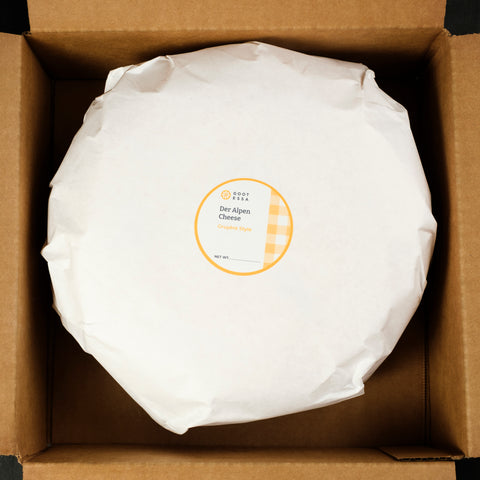 Der Alpen Cheese Half Wheel