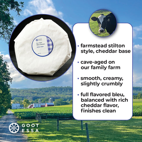 Der Edel Bleu Cheese Wheel