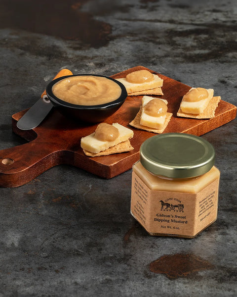 1.5 oz Gideon's Sweet Dipping Mustard (Case Lot of 24)