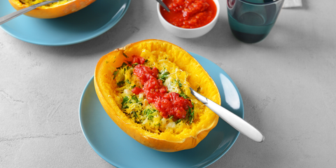Spaghetti Squash Recipe with Boursin Cheese