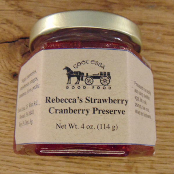 Rebecca’s Strawberry-Cranberry Preserve