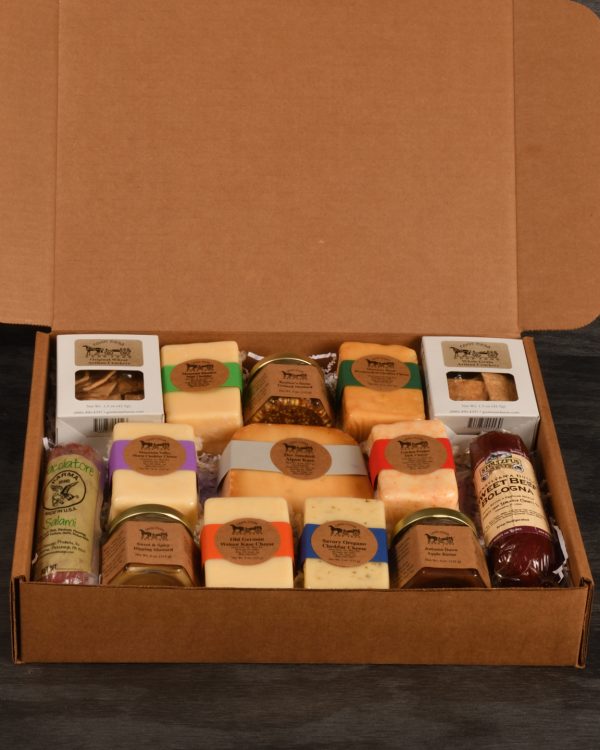 The Cheese and Cracker Collection Gift Box