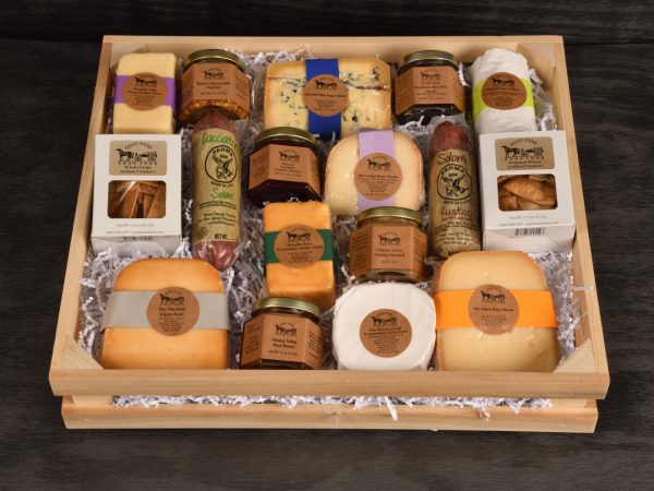 The Cheese and Salami Gift Crate