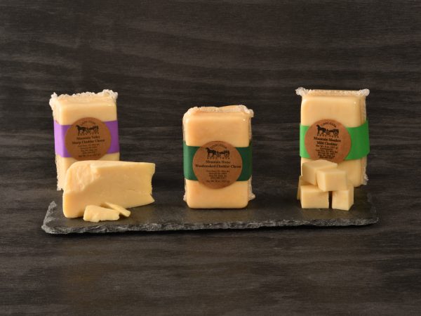 3 types of cheddar cheese