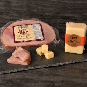ham and old german cheese